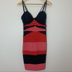 *4 Items/$20* NWT XOXO Colorblock Bandage Dress